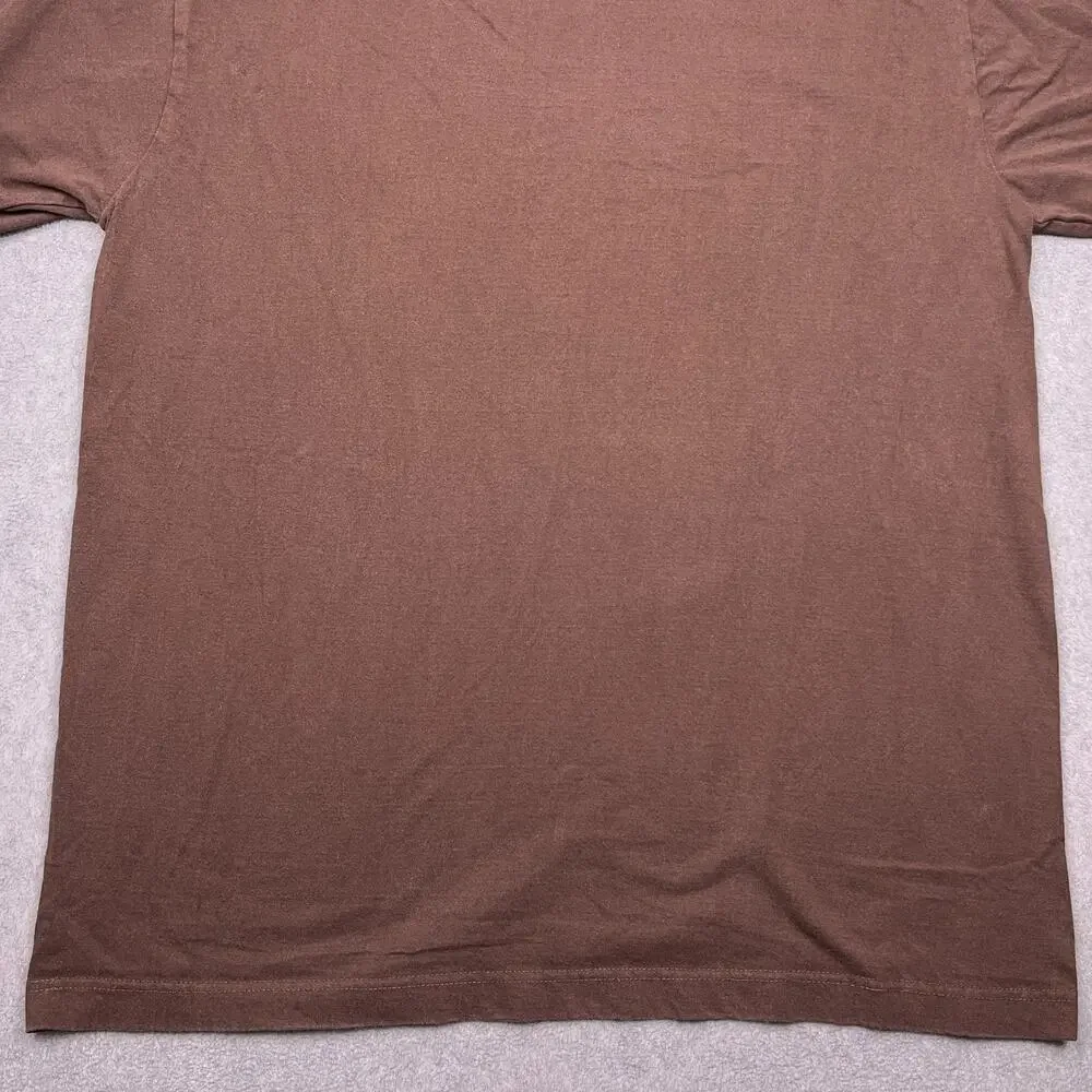 Dream USA T-Shirt Mens 2XL Brown Short Sleeve‎